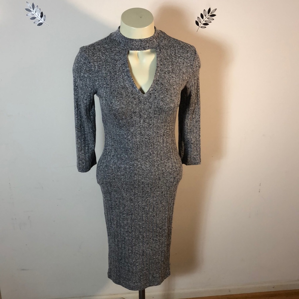Sweater Dress Top Junior Medium